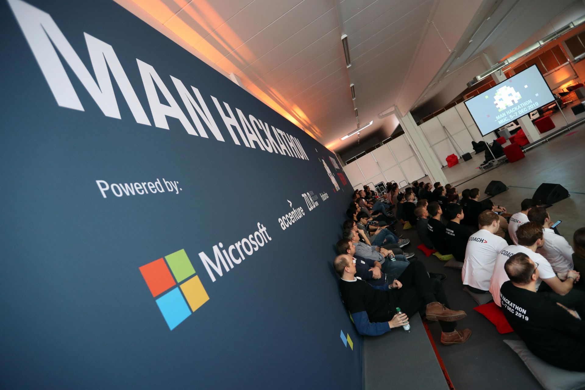 MAN is collaborating with partners at the Hackathon MAN is collaborating with partners at the Hackathon