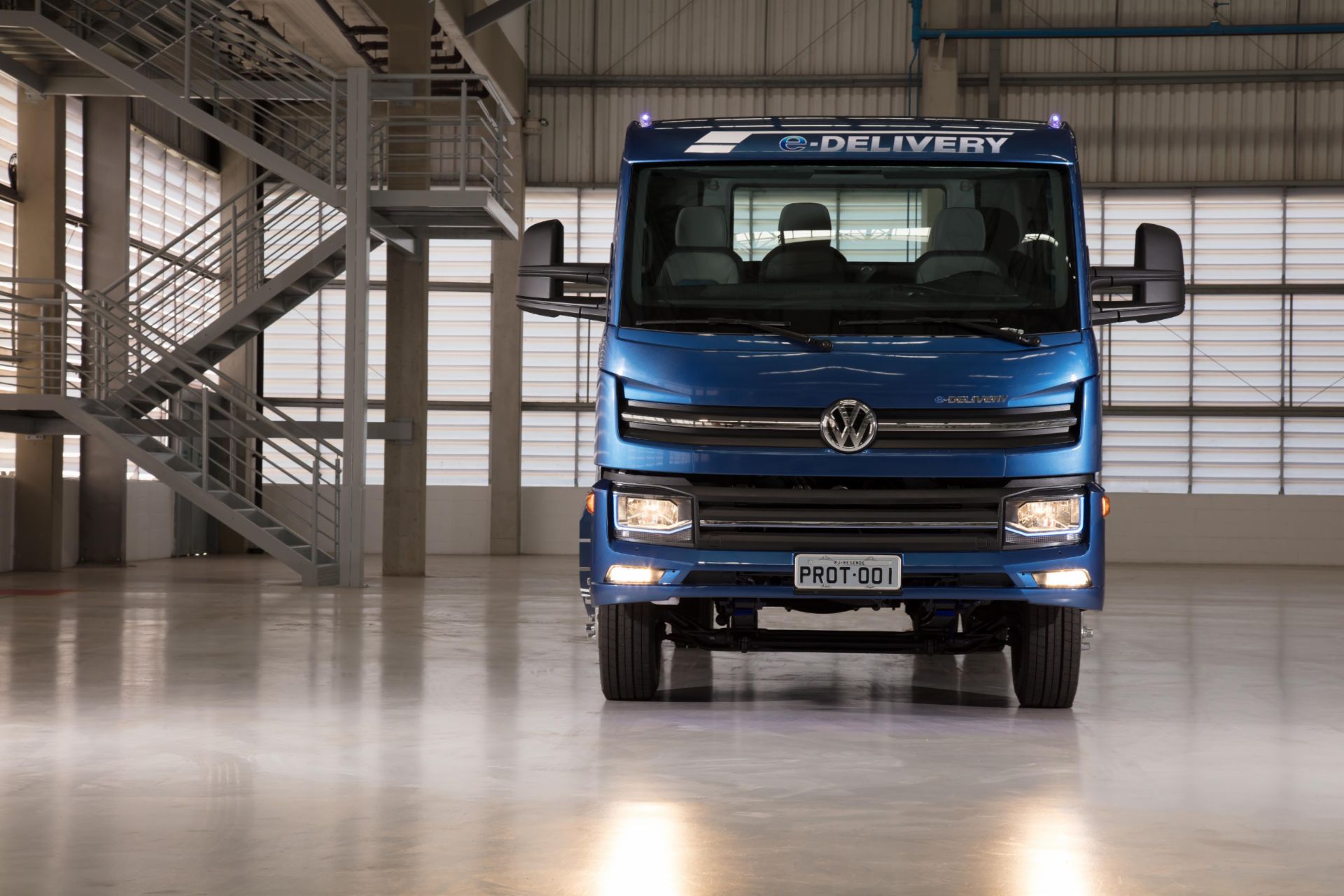 Volkswagen Caminhões e Ônibus will shortly be launching a particularly flexible electric city van, the Brazilian e-Delivery