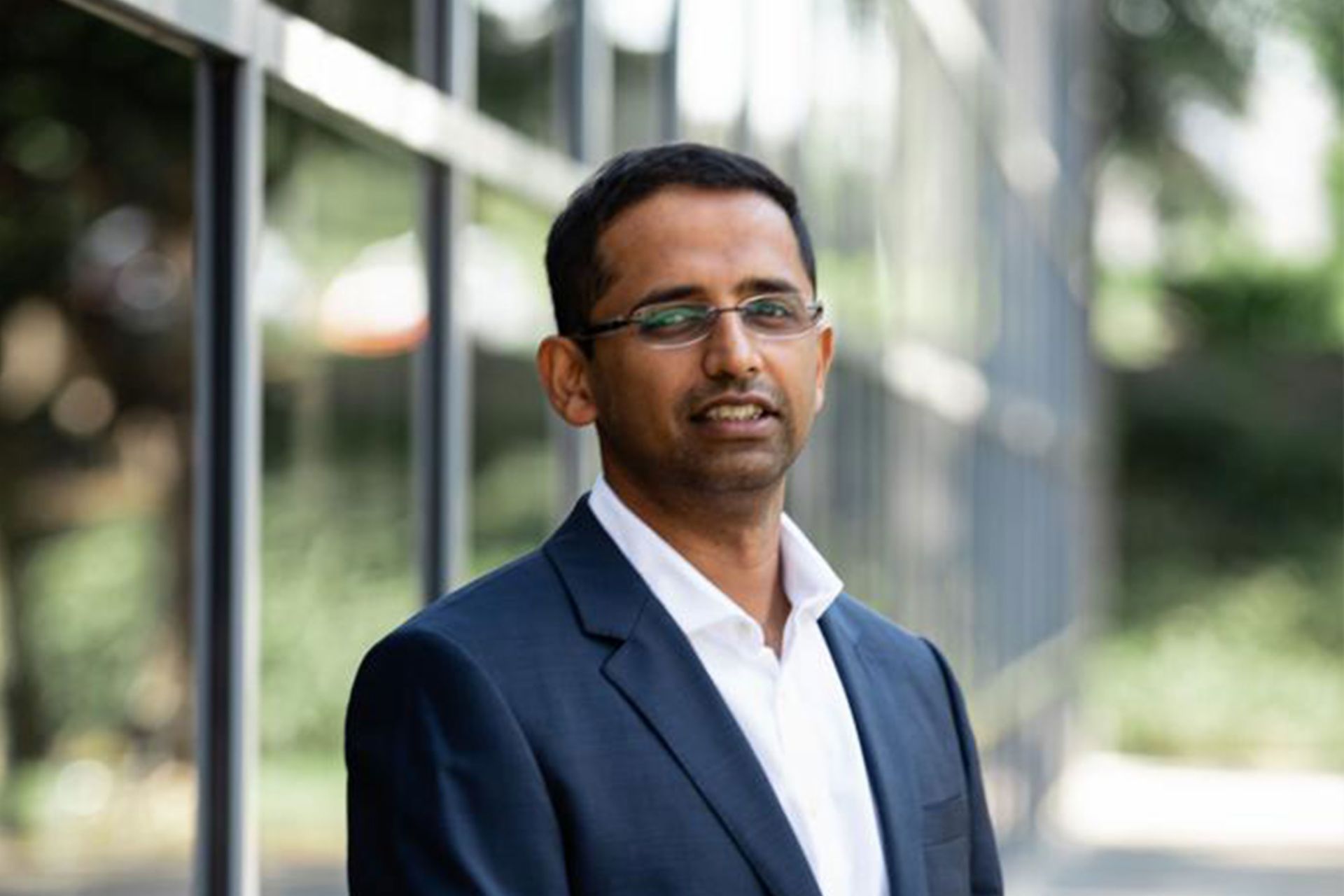 Image of Srinivas Gowda, Vice President of Autonomous Driving at US truck manufacturer Navistar