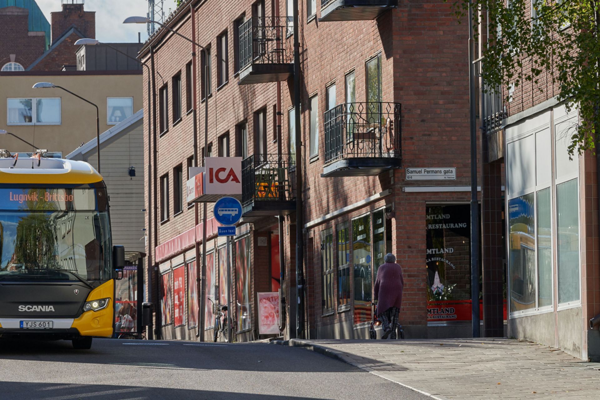 Die Elektrobusse sind ein wichtiger Baustein, um das gesamte Verkehrswesen in Östersund zu elektrifizieren.