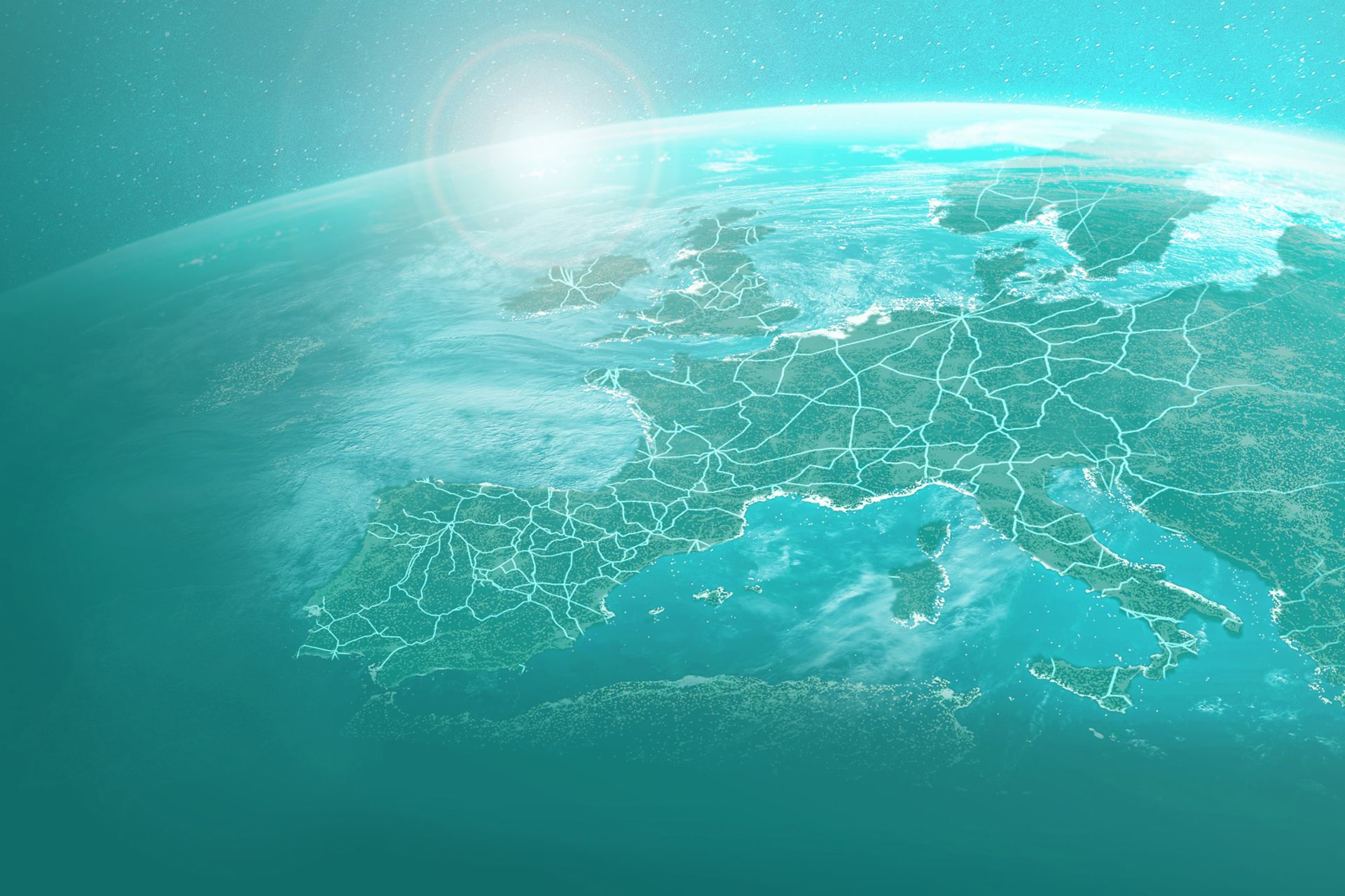 image with globe