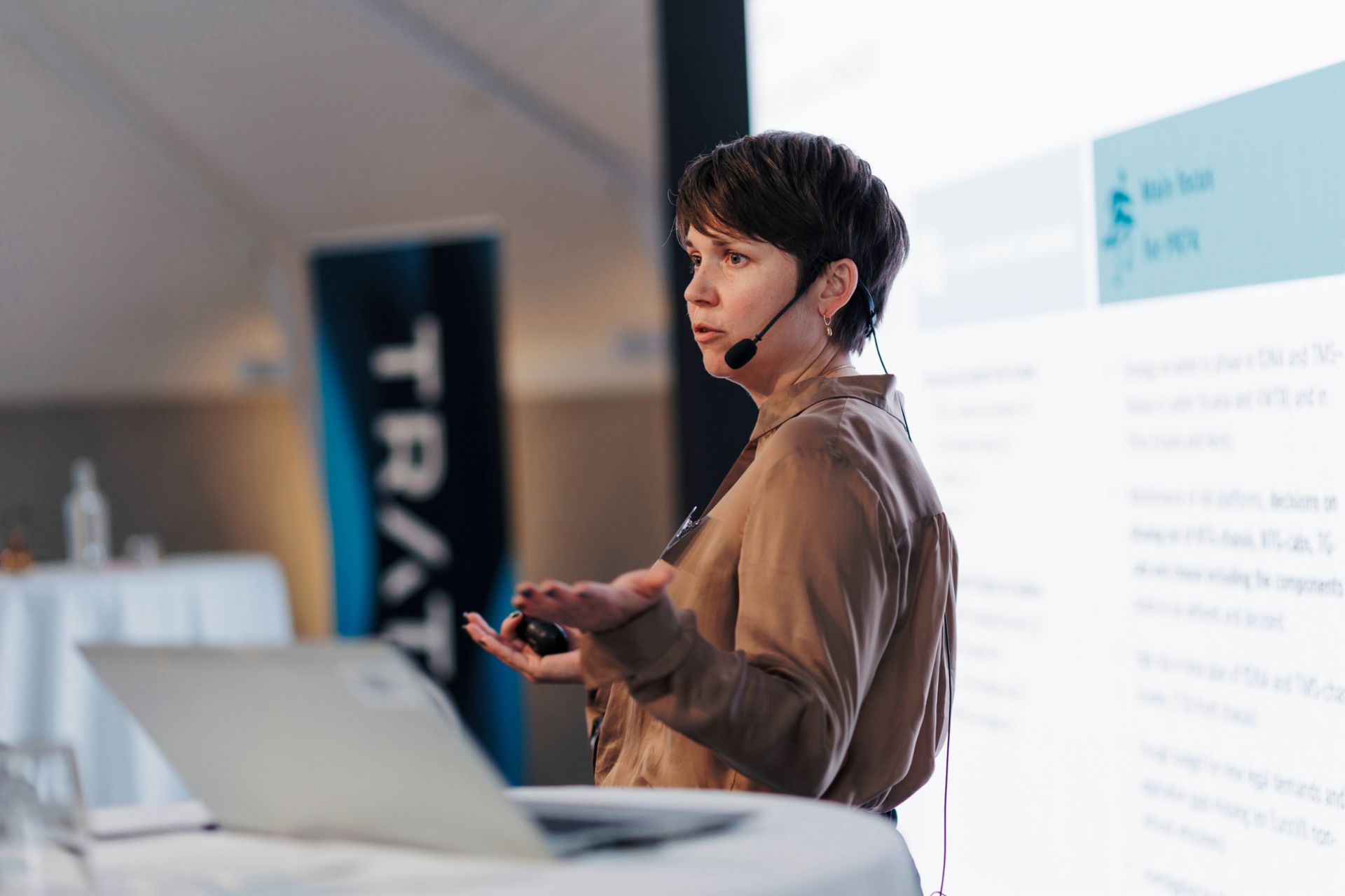 Frida Kjellsdotter als Referentin auf der TRATON-Veranstaltung GARR (Group Annual Roadmap Review)   