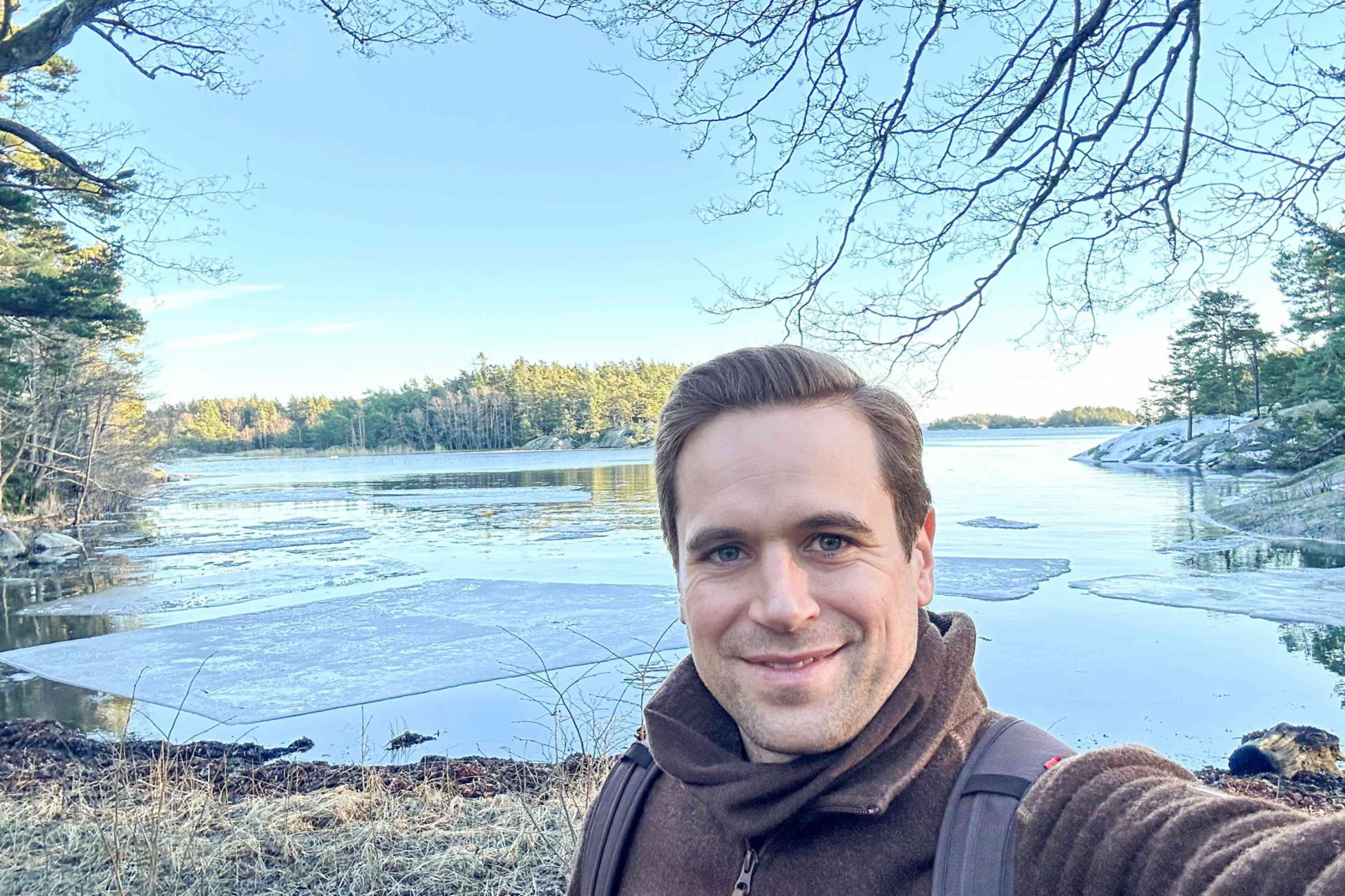 Selfie Philipp Lassernig Björnö Naturreservat Selfie Philipp Lassernig Björnö Naturreservat