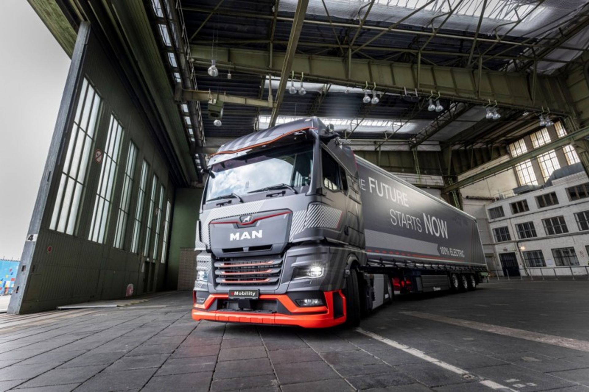MAN to start series production of the new eTruck at the Munich plant in 2024